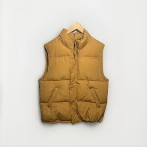 Timberland x AE 24/7 Gear Men’s Puffer Vest Warmest Insulated Weather M NWT